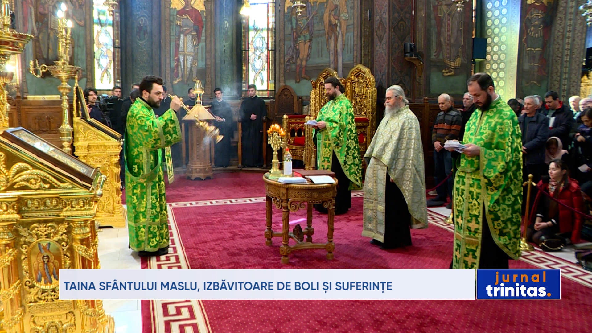 Taina Sfântului Maslu, izbăvitoare de boli și suferințe - TRINITAS TV